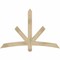 Ekena Millwork Alberta Rough Sawn Timber Gable Bracket, Douglas Fir, 60"W x 40"H x 4"D x 4"F, 16/12 Pitch GBW060X40X0404ALB00RDF - alternate 1